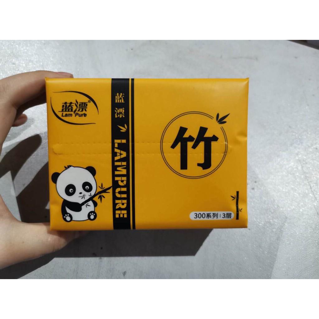 Giấy Ăn Gấu Trúc Lampure Mẫu Mới Siêu Dai