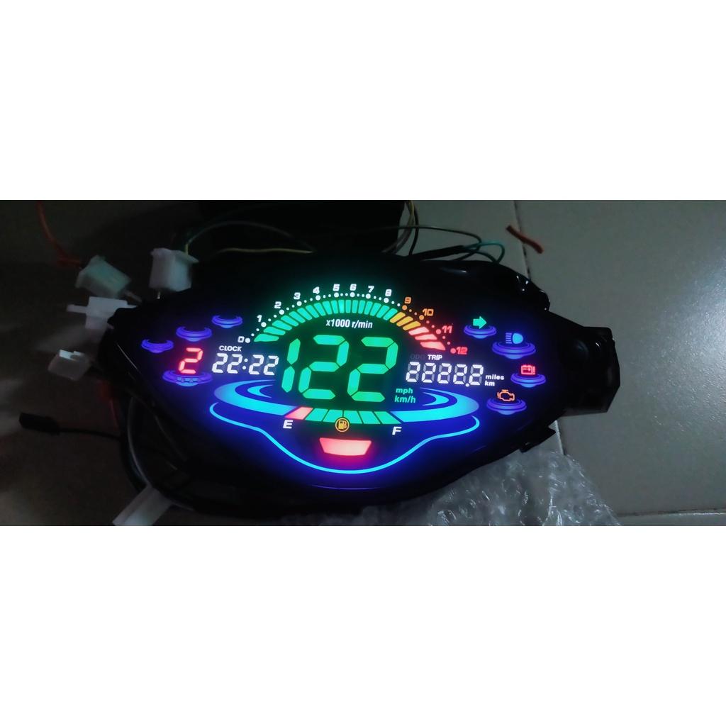 Đồng hồ điện tử LCD mẫu 2022 dành cho Wave A/Rs/S 100 hoặc Wave A 110 làm dây sẵn xài như Zin