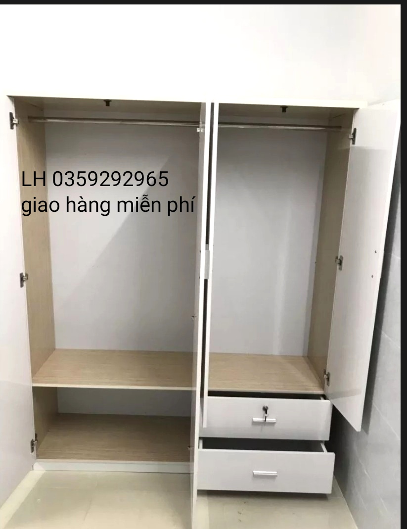 Tủ nhựa đài Loan 4 cánh