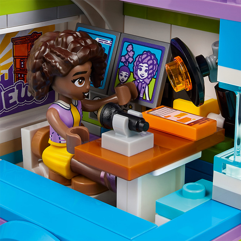 Đồ Chơi Lắp Ráp Xe Truyền Hình Lưu Động Lego Friends 41749