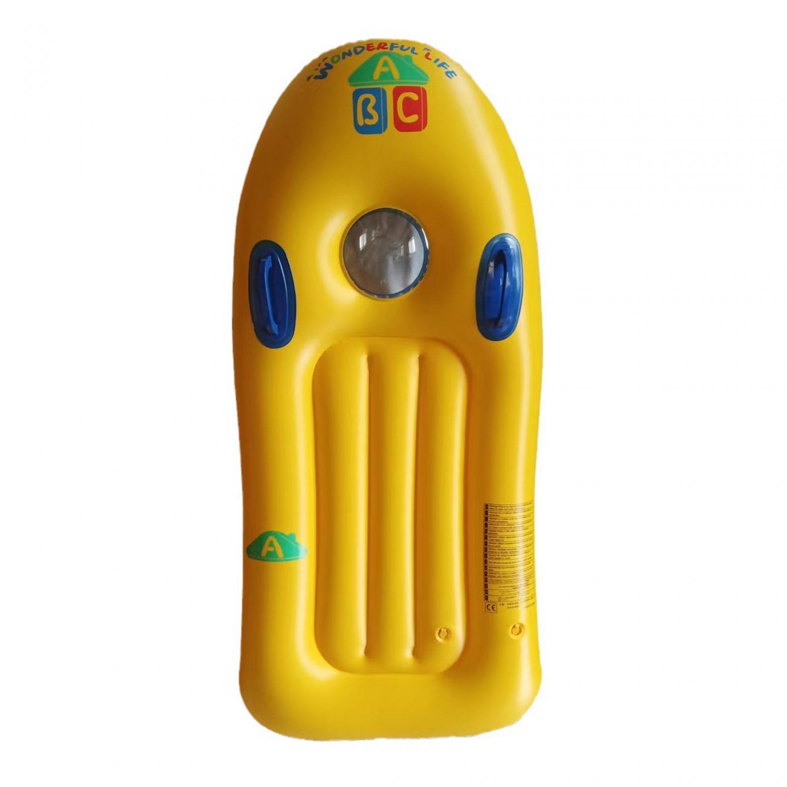 Kids Inflatable Surfboard Portable Toy Surf Kickboard