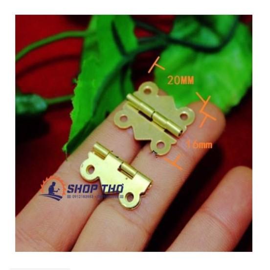 Bản lề giả cổ D018 từ 2 đến 4cm các loại màu vàng và màu đồng