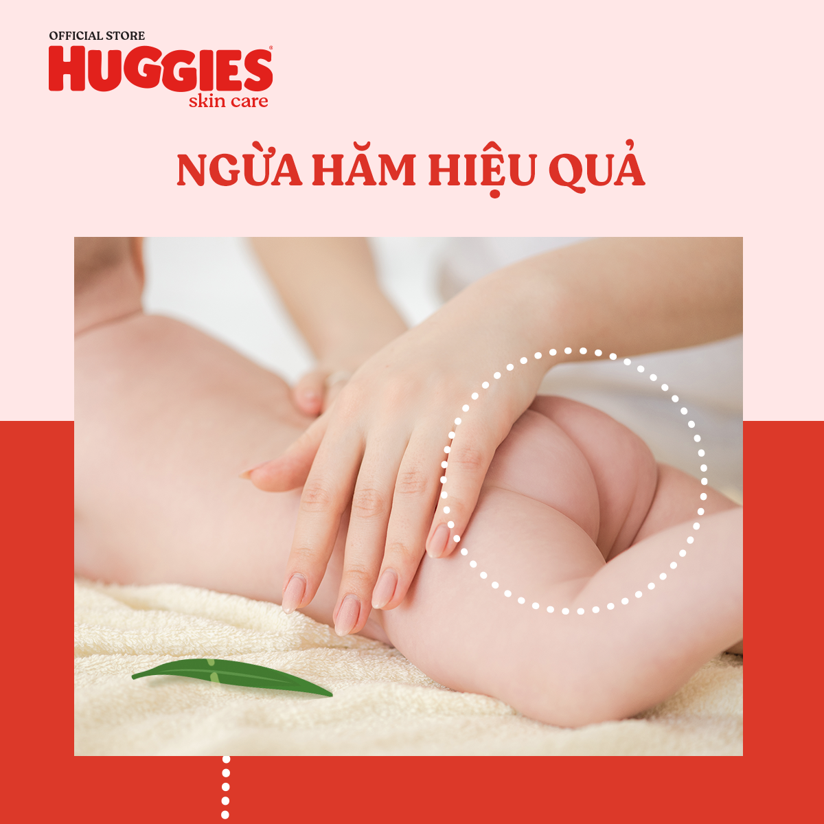 Tã dán Huggies Skincare Super Jumbo M 76+3 Miếng