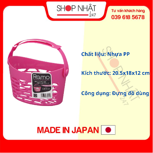 Giỏ nhựa phơi đồ nội địa Nhật Bản