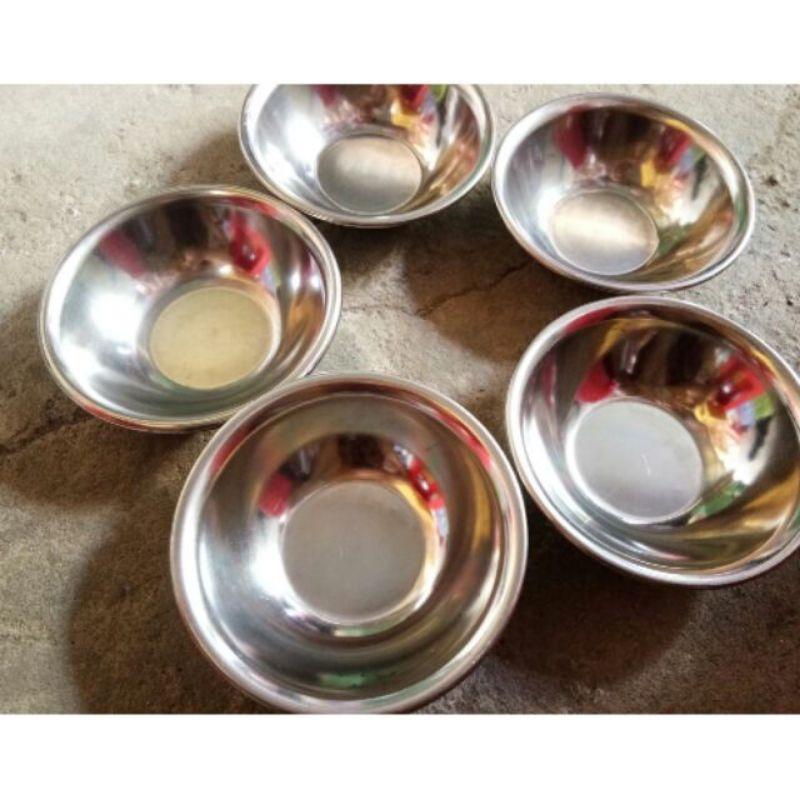 Combo 10 chén chấm inox, chén muối tiêu, chén mắm