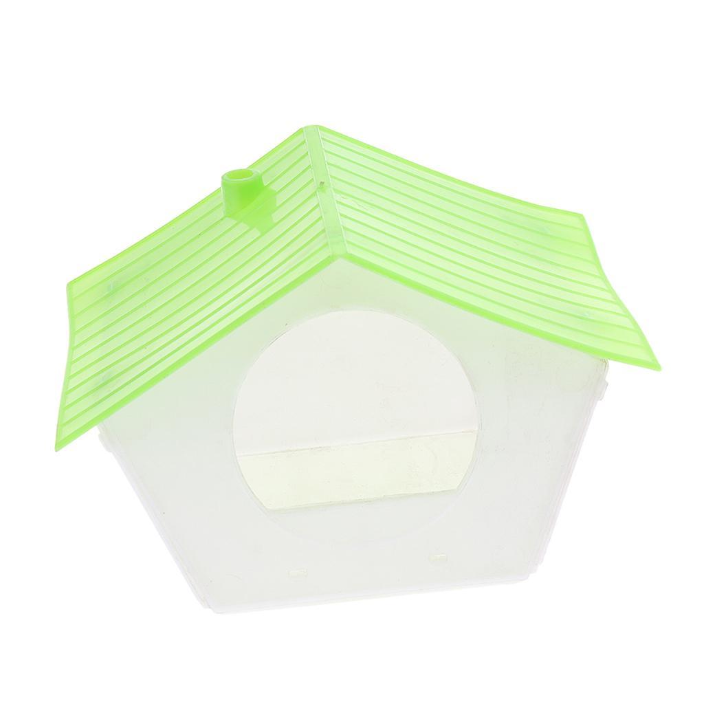 Parakeet Nest Box Bird House Budgie Breeding Box for Bird Cage S01