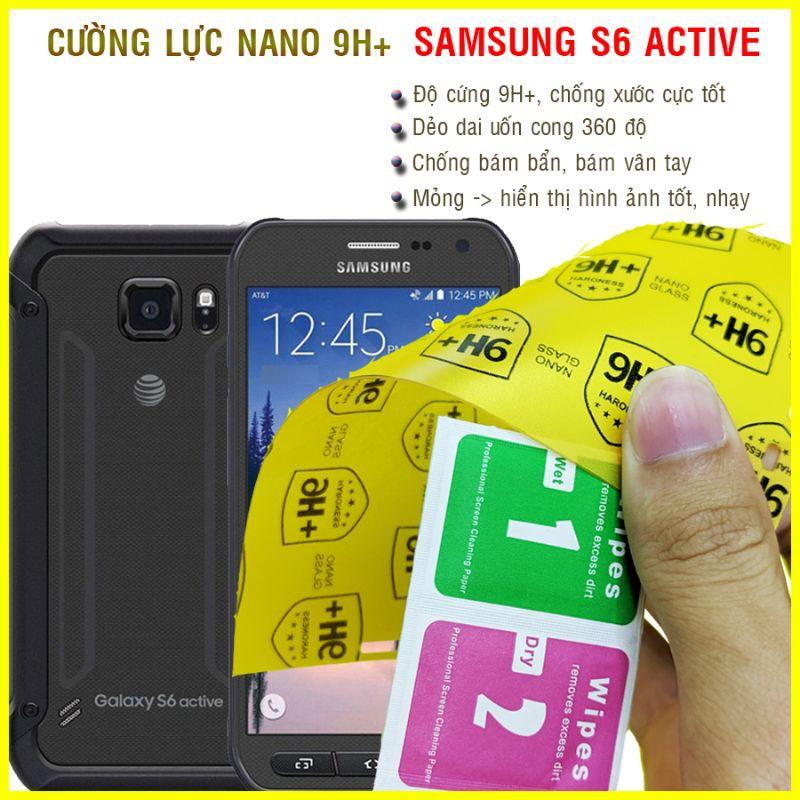 Dán cường lực dẻo nano dành cho Samsung S6 Active