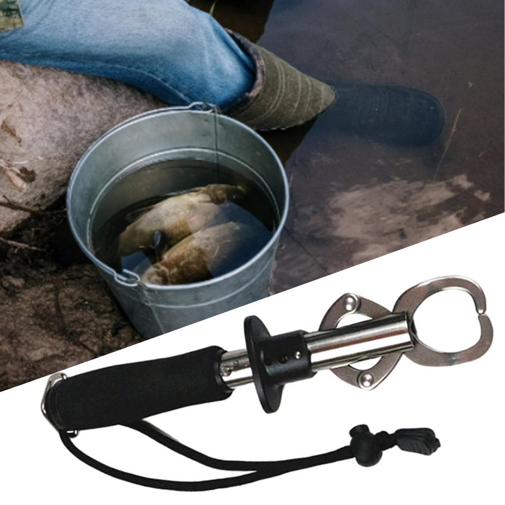 Fish Lip Gripper Clip with Scale Ruler Fish Grabber Tool With Scale