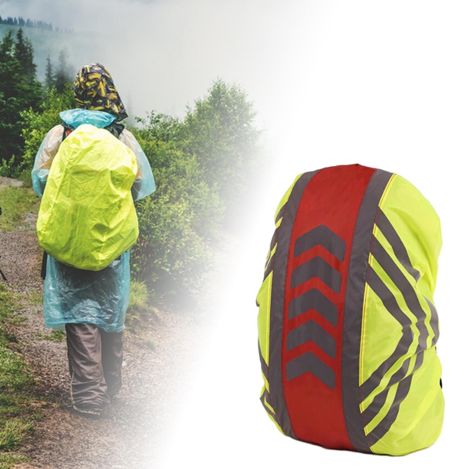 Waterproof Backpack Rain Cover with Reflective Strip for Outdoor Backpacking