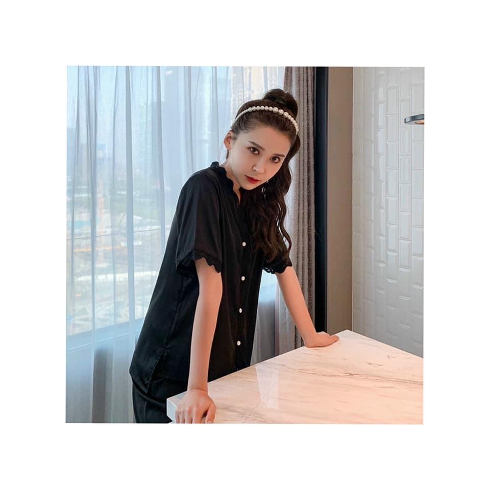 Đồ Ngủ Lụa Cao Cấp Trơn Đơn Giản