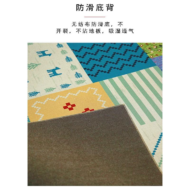 Phong cách dân tộc Bắc Âu Bohemian thảm phòng khách sofa bàn cà phê chăn mền đầu giường phòng ngủ Ma-rốc cổ điển Mỹ chăn đầu giường.