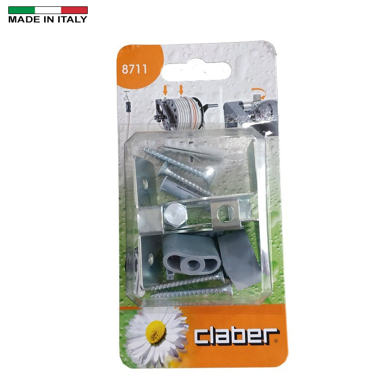 Móc treo cuộn vòi vòi tưới cây Claber 8711 - phù hợp với cuộn vòi 15m (Claber 8884) hoặc cuộn Rulo cuộn ống (Claber 8887)