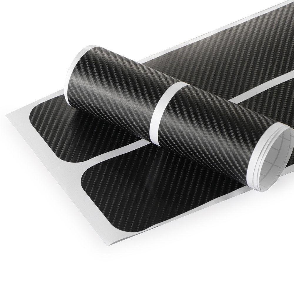4 miếng dán sợi Carbon chống trầy xước dán cửa xe hơi