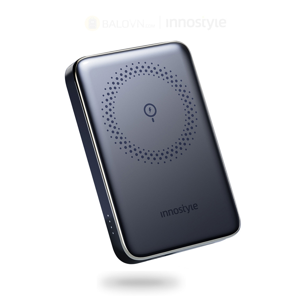 Sạc Dự Phòng Hít Từ Tính Không Dây Innostyle Powermag Slim 15W PD/QC3.0 20W 10000MAH IM20PD