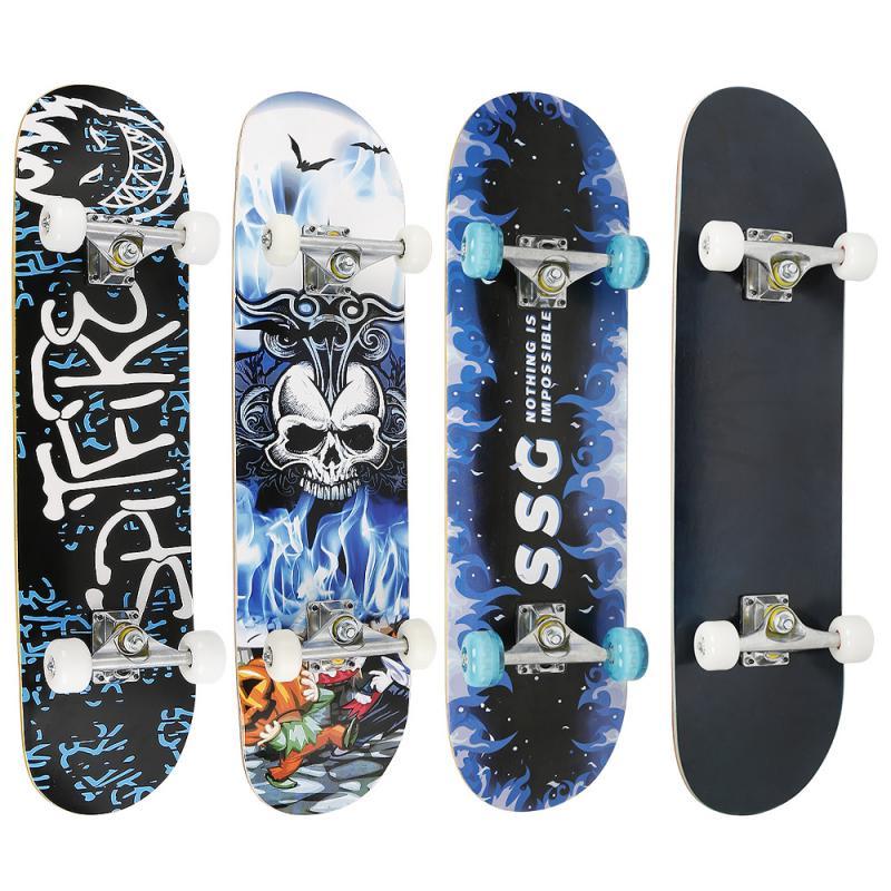 Ván Trượt Skateboard Gỗ Phong 7 Lớp , Mặt Nhám Cao Cấp, Ván Trượt Thể Thao Chuyên Nghiệp( Nhiều màu lạ mắt)