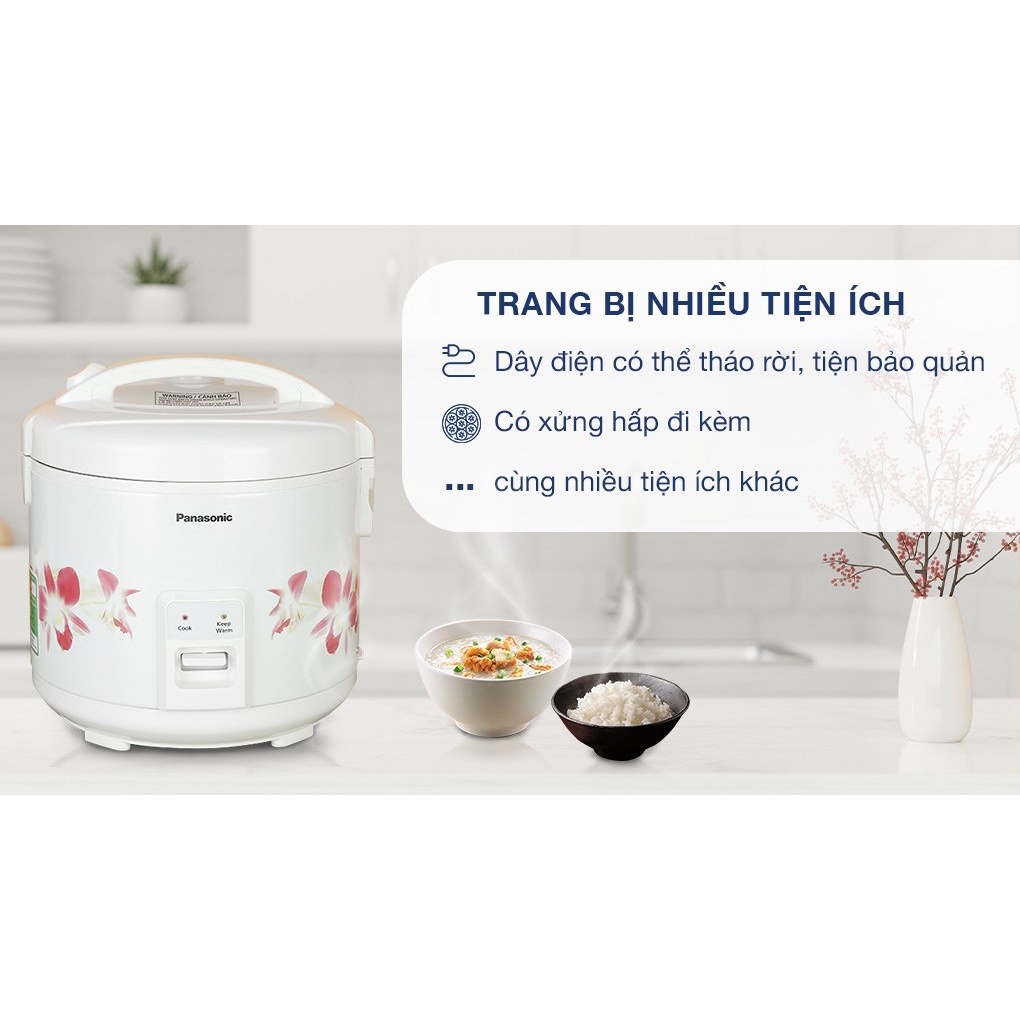 Nồi Cơm Điện Panasonic SR-MVN18FRAX - Hàng Chính Hãng