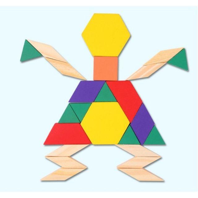 Đồ chơi ghép hình Puzzle Block 125 chi tiết kích thích sự thông minh sáng tạo cho bé
