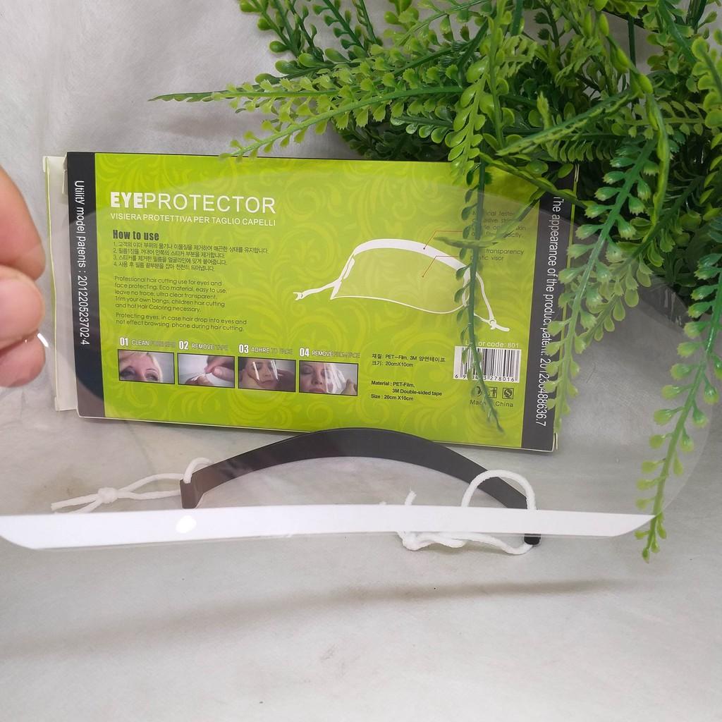 Hộp 50 Miếng phim che mặt nhuộm, cắt tóc màu xanh