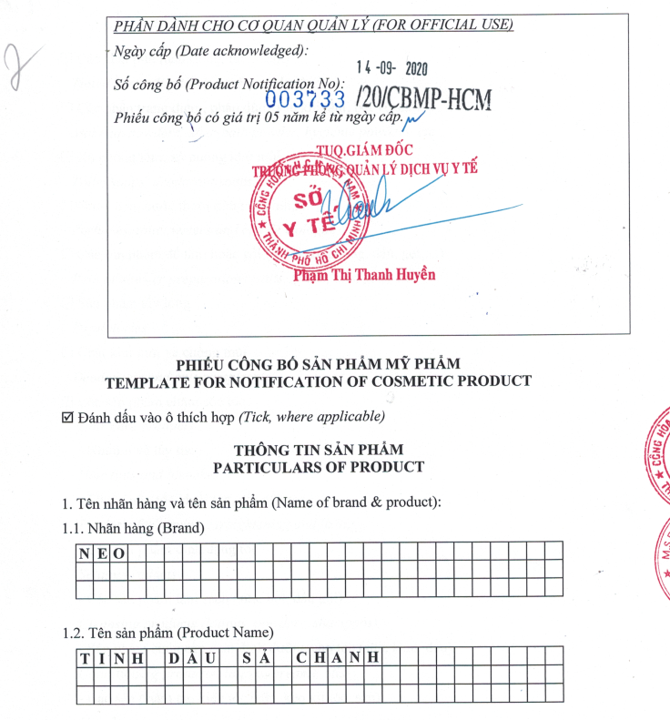 Tinh Dầu Thiên Nhiên Nano Sả Chanh 5ml