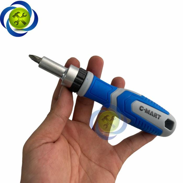 Bộ tuýp và đầu vít 52 chi tiết C-Mart K0032