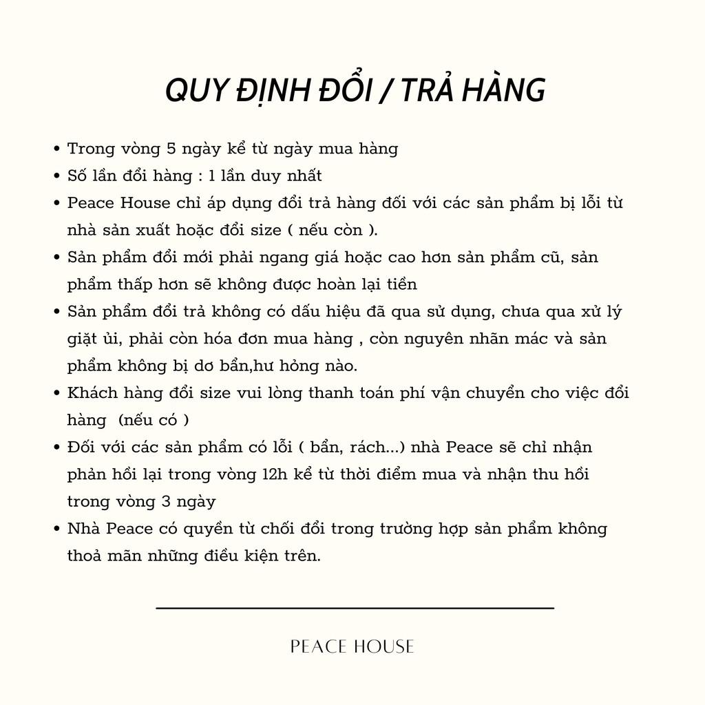 Quần âu dáng baggy, Peace House Clothing