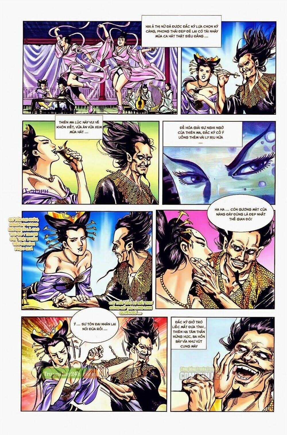 thiên tử truyền kỳ 1 - cơ phát khai chu bản chapter 36 12