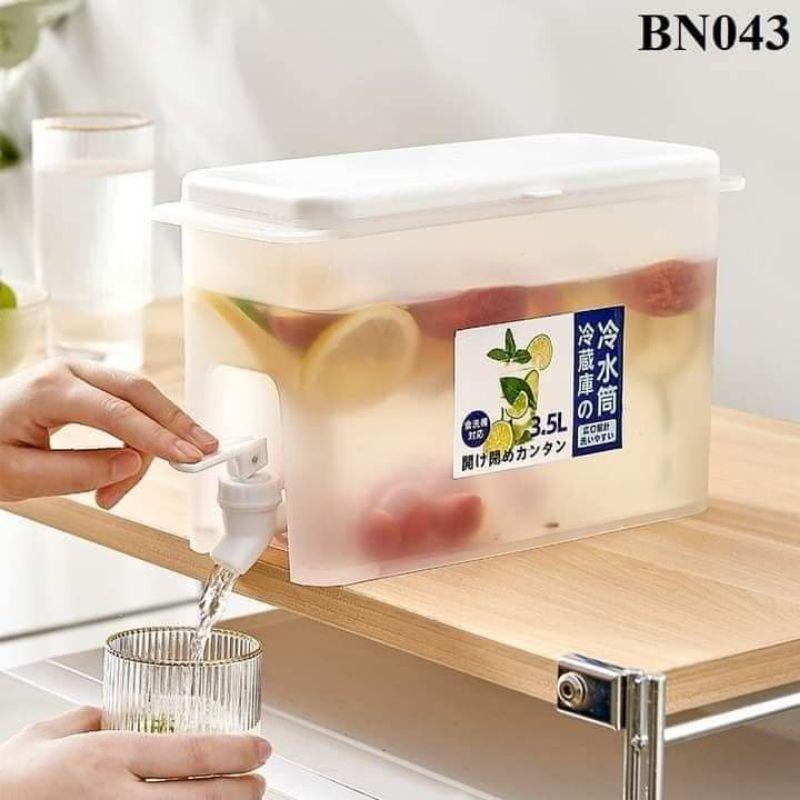 Bình nước có vòi để tủ lạnh 3,5L