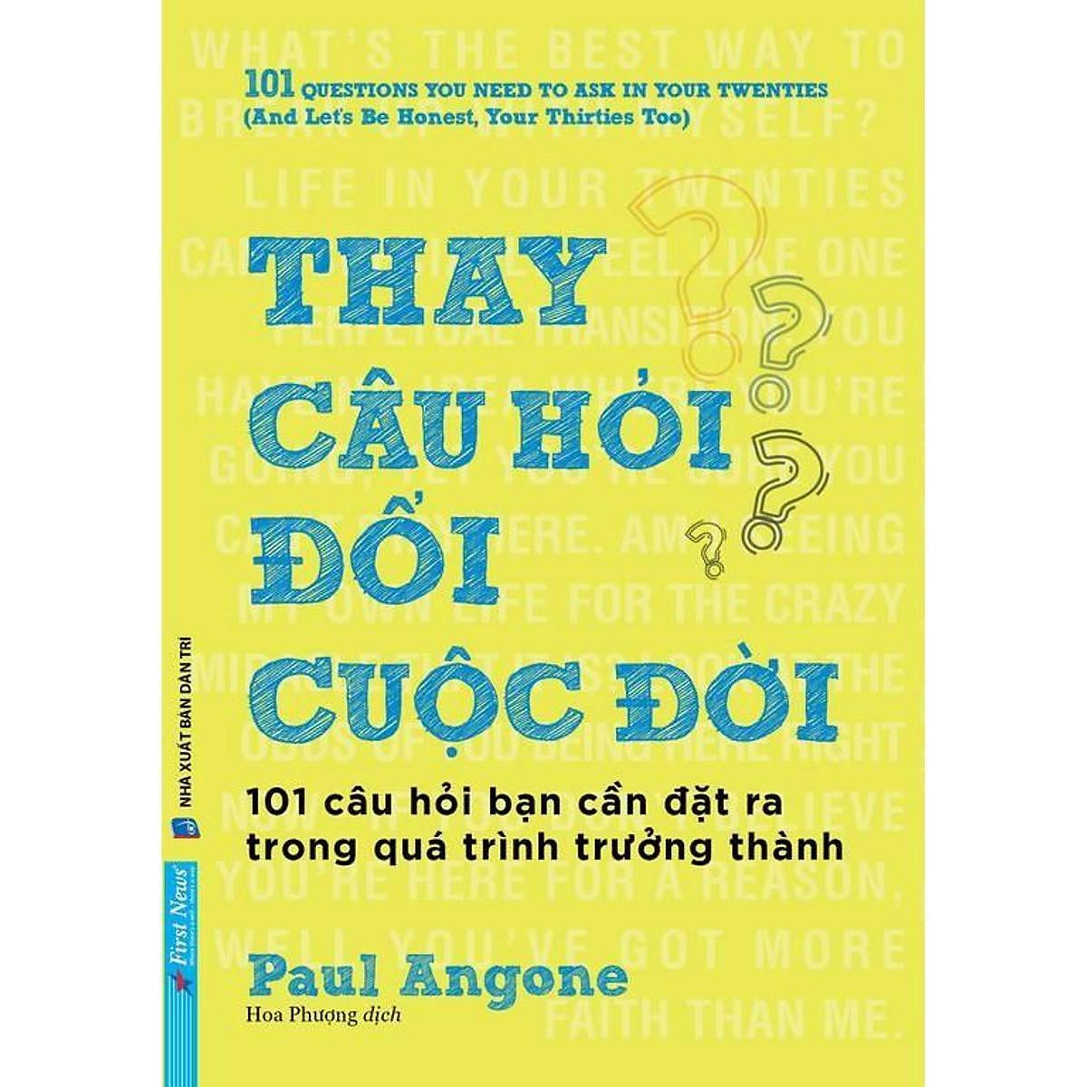 Sách - Combo 2 Cuốn: Thay Câu Hỏi Đổi Cuộc Đời + Câu Hỏi Là Câu Trả Lời