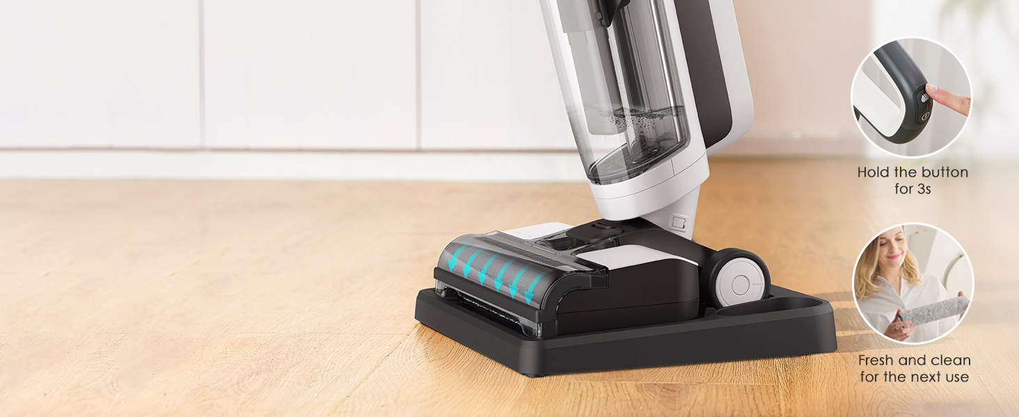 MÁY HÚT BỤI LAU SÀN KHÔ VÀ ƯỚT TINECO IFLOOR 3 BREEZE – BẢN QUỐC TẾ – HÀNG NHẬP KHẨU CHÍNH HÃNG