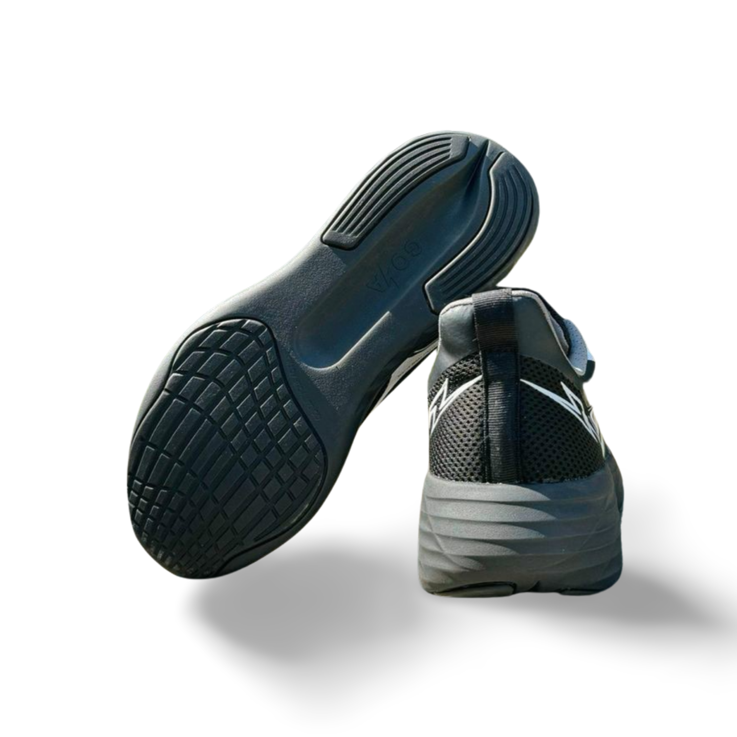 Giày Thể Thao Chạy Bộ Đường Trường Goya STRIDES 2 - Màu Đen
