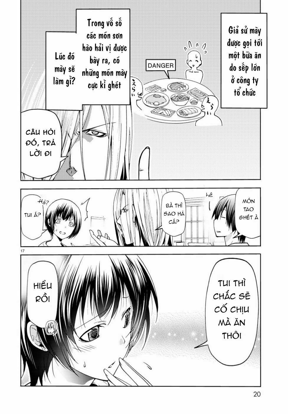 cô gái thích lặn - grand blue chapter 54 16
