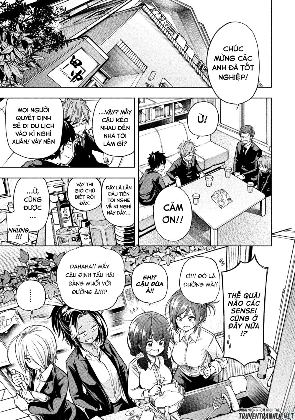 thế quái nào cô giáo lại ở đây!? chapter 40 3