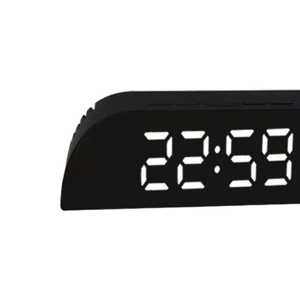 LED Desk Clocks Calendar Temperature 3 Mode Snooze