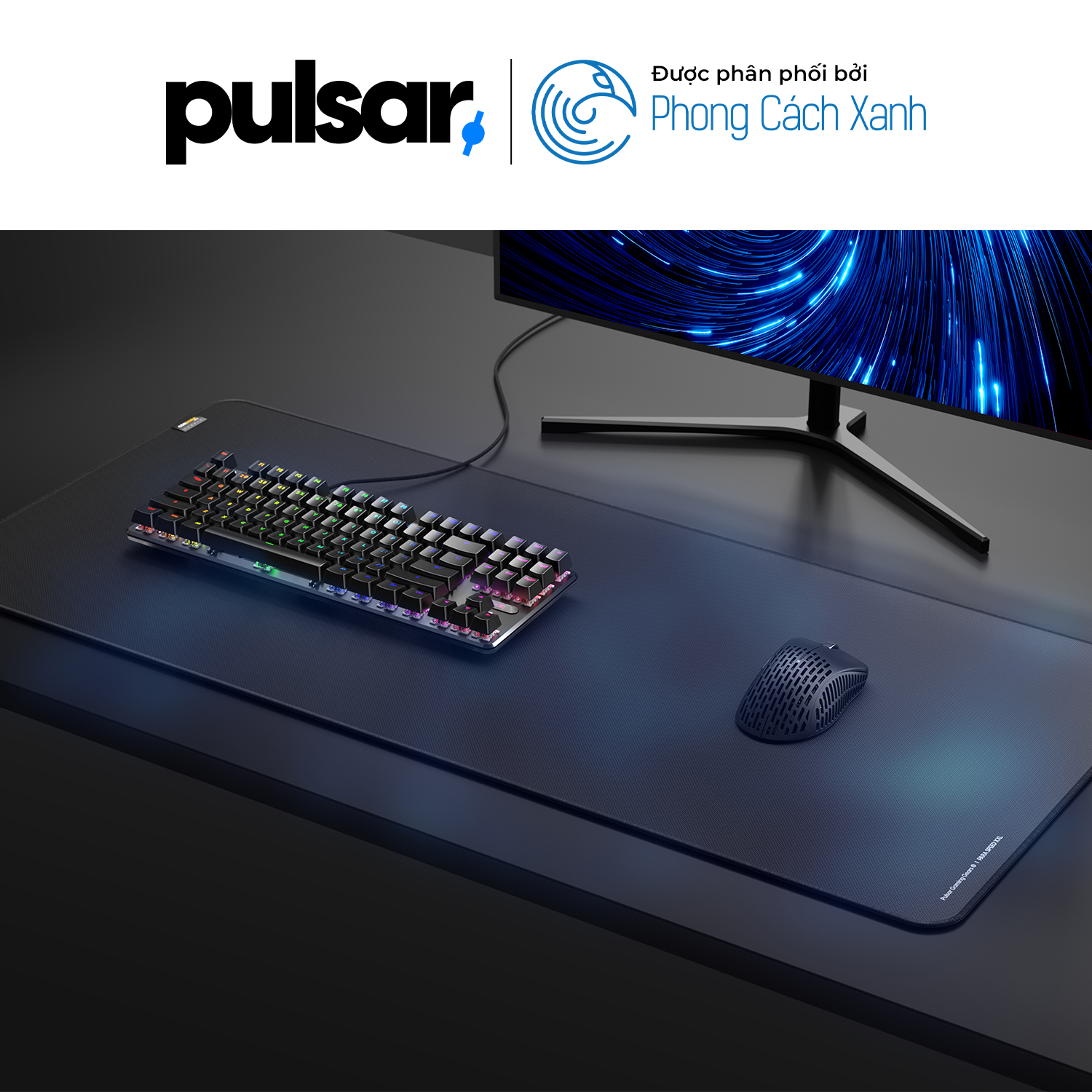 Lót chuột Pulsar ParaSpeed V2 (High Speed) Black - XXL - Hàng chính hãng