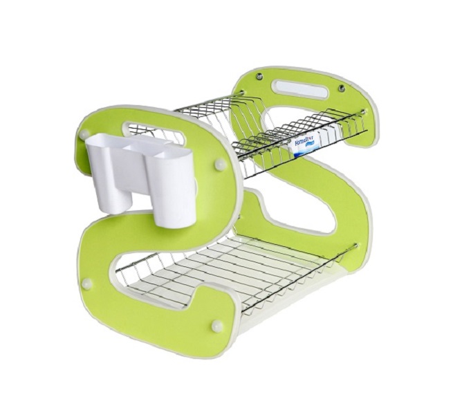 Giá để chén bát inox Homestar Idea 2 tầng giao màu ngẫu nhiên