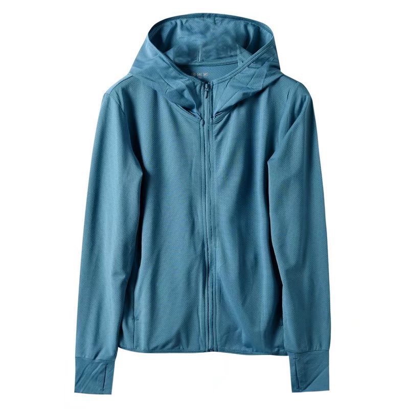 áo khoác chống nắng mùa hè bằng lụa băng ngoài trời nhẹ và mỏng chống tia cực tím UPF50