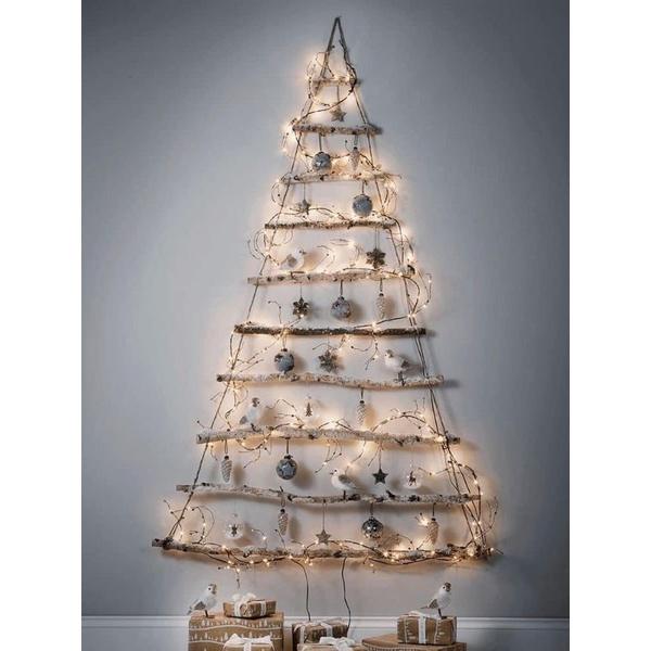 Cây Thông Noel Trang Trí Bằng Củi Khô không kèm dây và phụ kiện