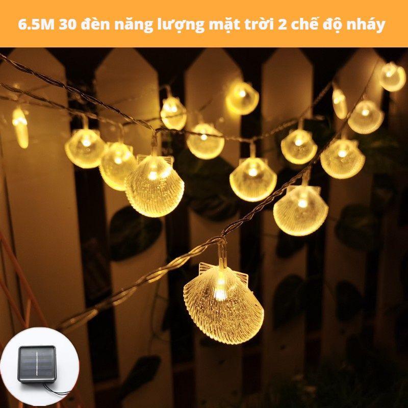 DÂY ĐÈN VỎ SÒ NĂNG LƯỢNG MẶT TRỜI