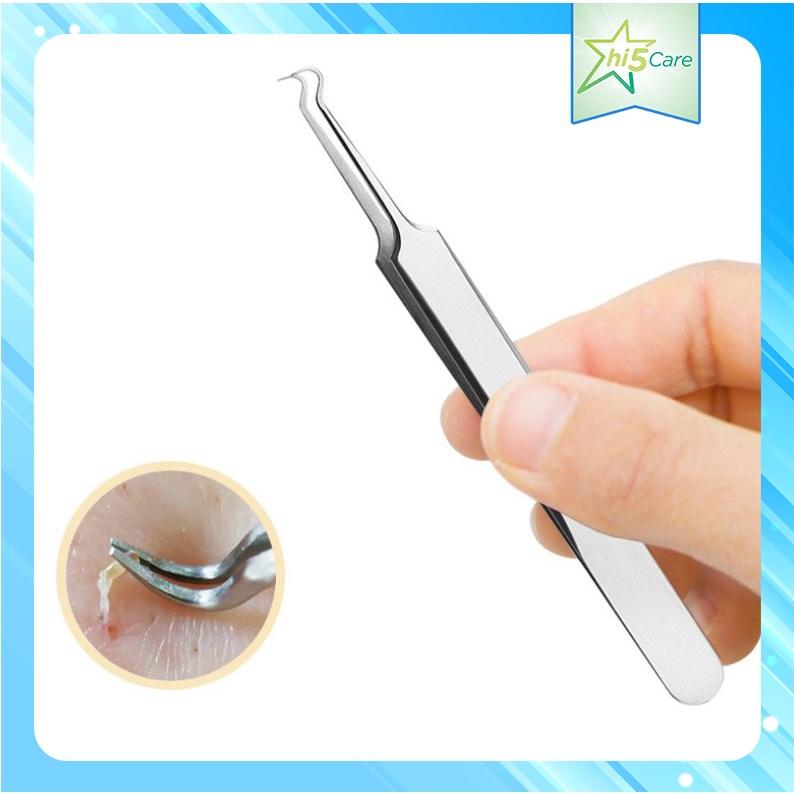 Bộ 8 Nhíp gắp mụn bằng thép không gỉ tiện dụng