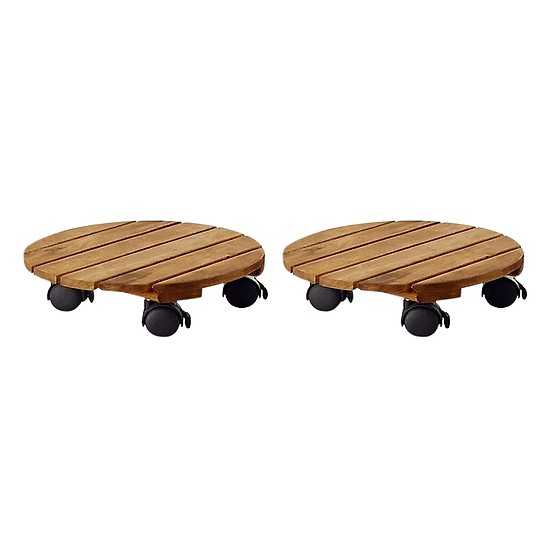 Combo 2 đế để chậu cây có bánh xe