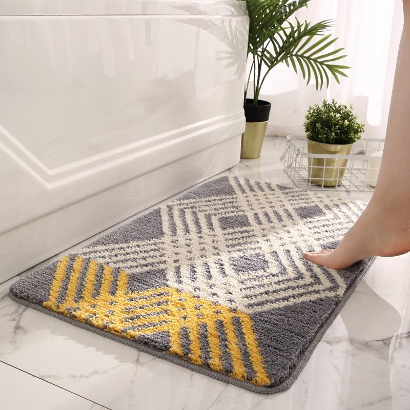 Hình ảnh Thảm trải sàn nhà tắm chống trượt đơn giản và hiện đại mới thảm lót chân nhà vào nhà bếp thấm thảm cửa.