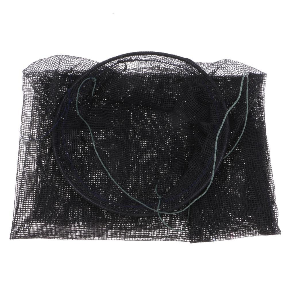 Collapsible Shrimp Minnow Cage Fishing Trap Net Cast Dip Net Cage Fish Keep Net Basket