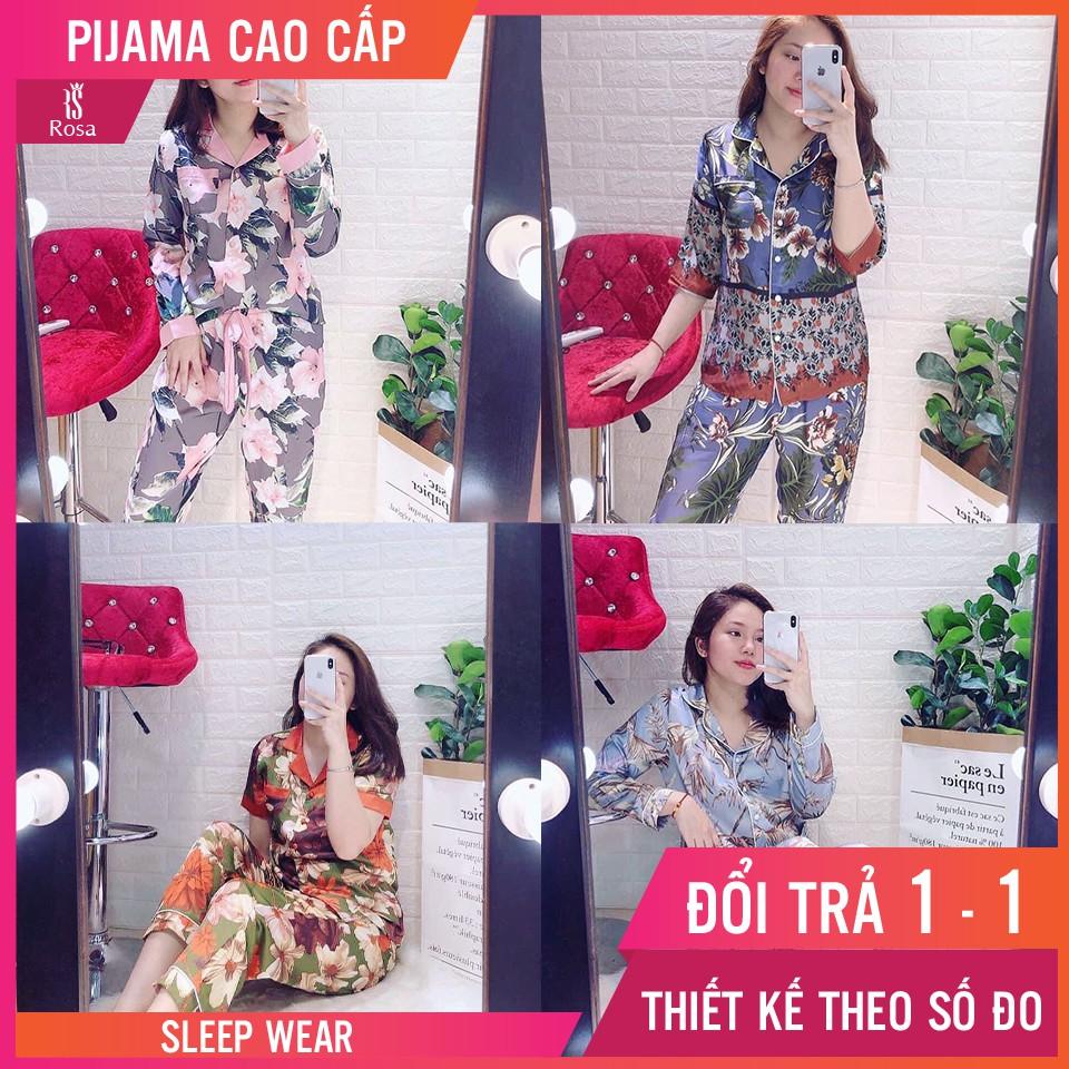 - Set Pijama Lụa Nhật Cao Cấp - Mã A500