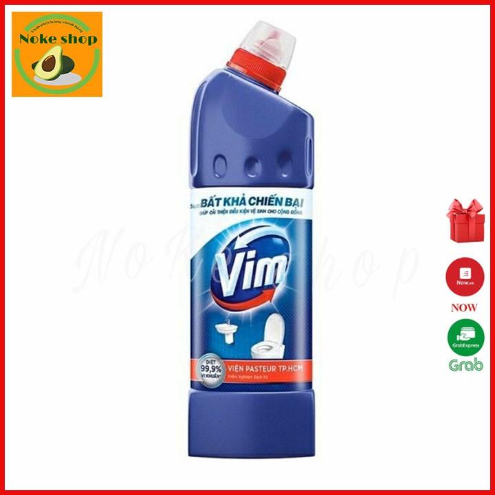 Nước Tẩy Bồn Cầu Vim Diệt Khuẩn 500ml - Xanh Biển