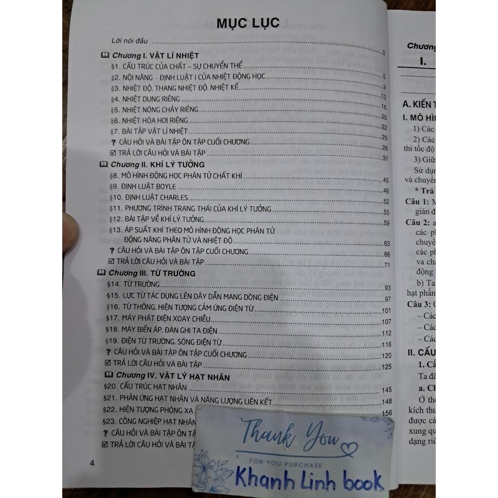 Sách - Hướng dẫn trả lời câu hỏi &amp; bài tập vật lí 12 (bám sát sgk kết nối tri thức với cuộc sống) (HA-MK1)