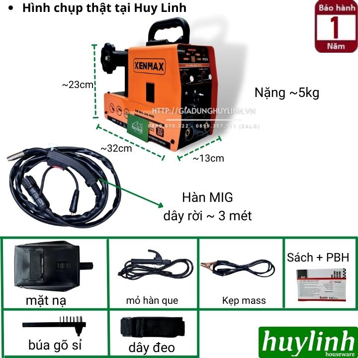 Máy hàn 3 chức năng Kenmax MIG 200 PRO - Tặng cuộn dây 1kg [hàn cuộn 1 - 5 kg] - Hàng chính hãng