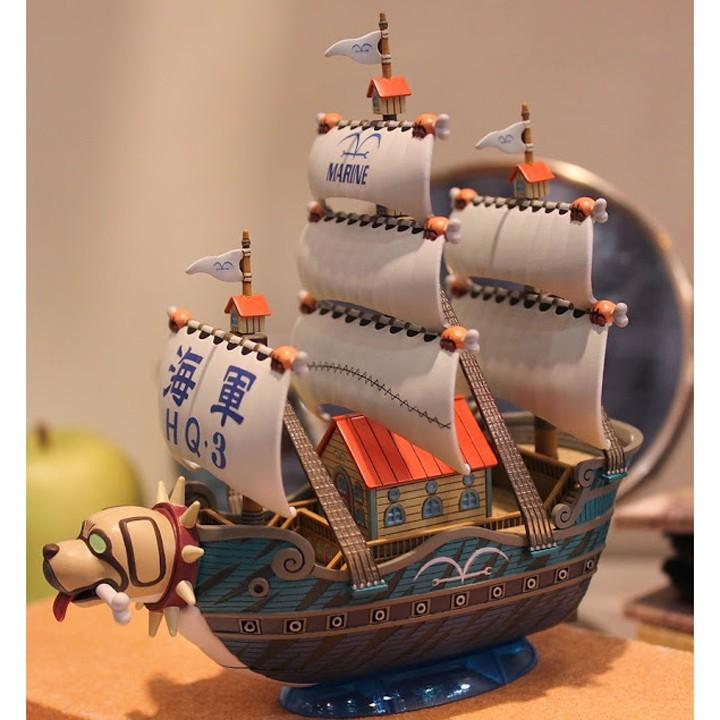 Mô hình thuyền tàu đô đốc garp one piece luffy - Figure One Piece