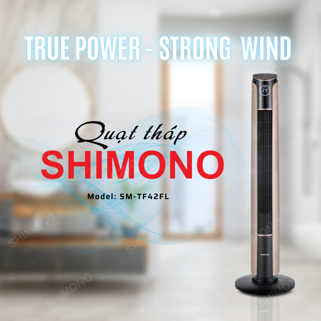 Quạt Tháp SHIMONO SM-TF42FL - Hàng chính hãng