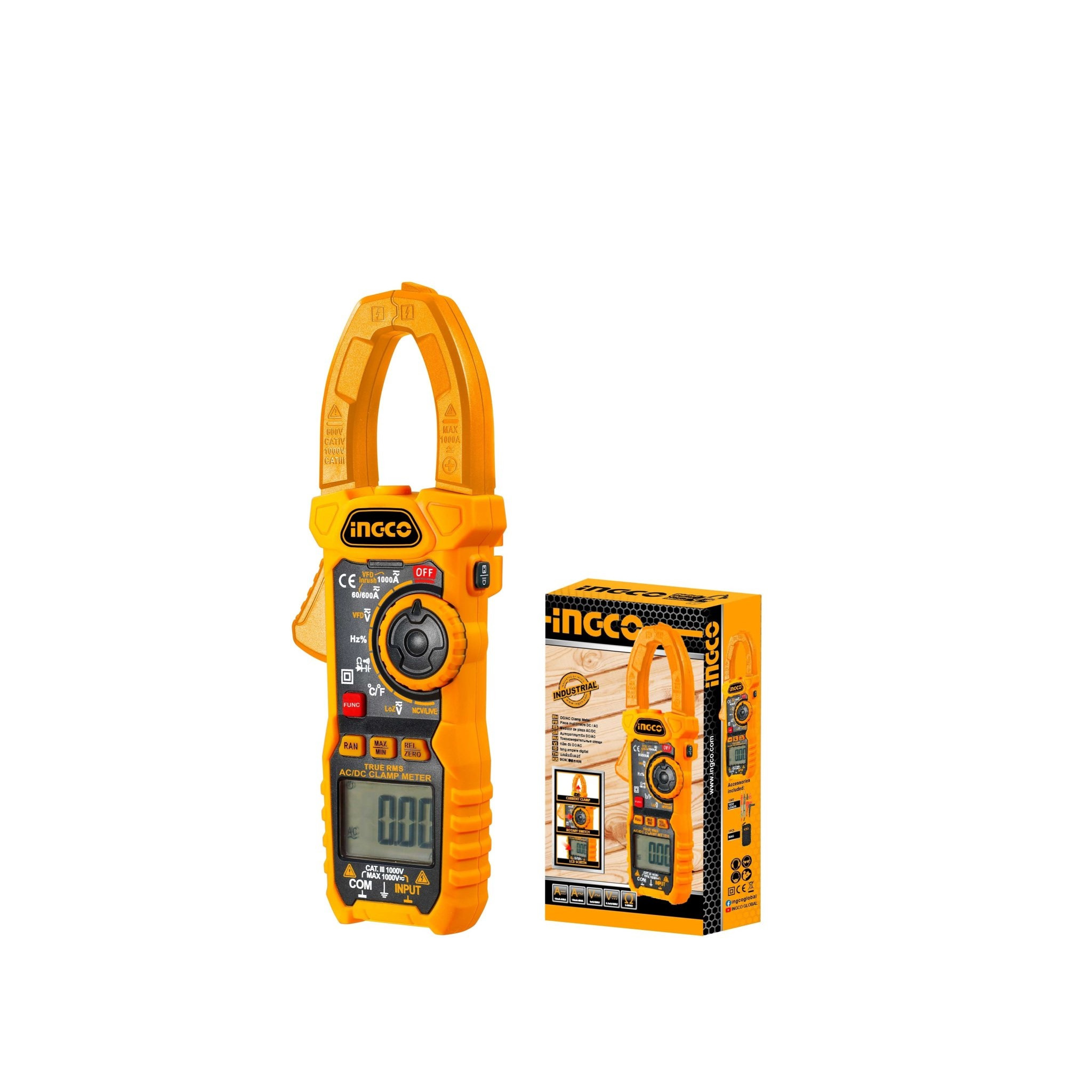 Đồng hồ vạn năng kỹ thuật số ingco DM7504