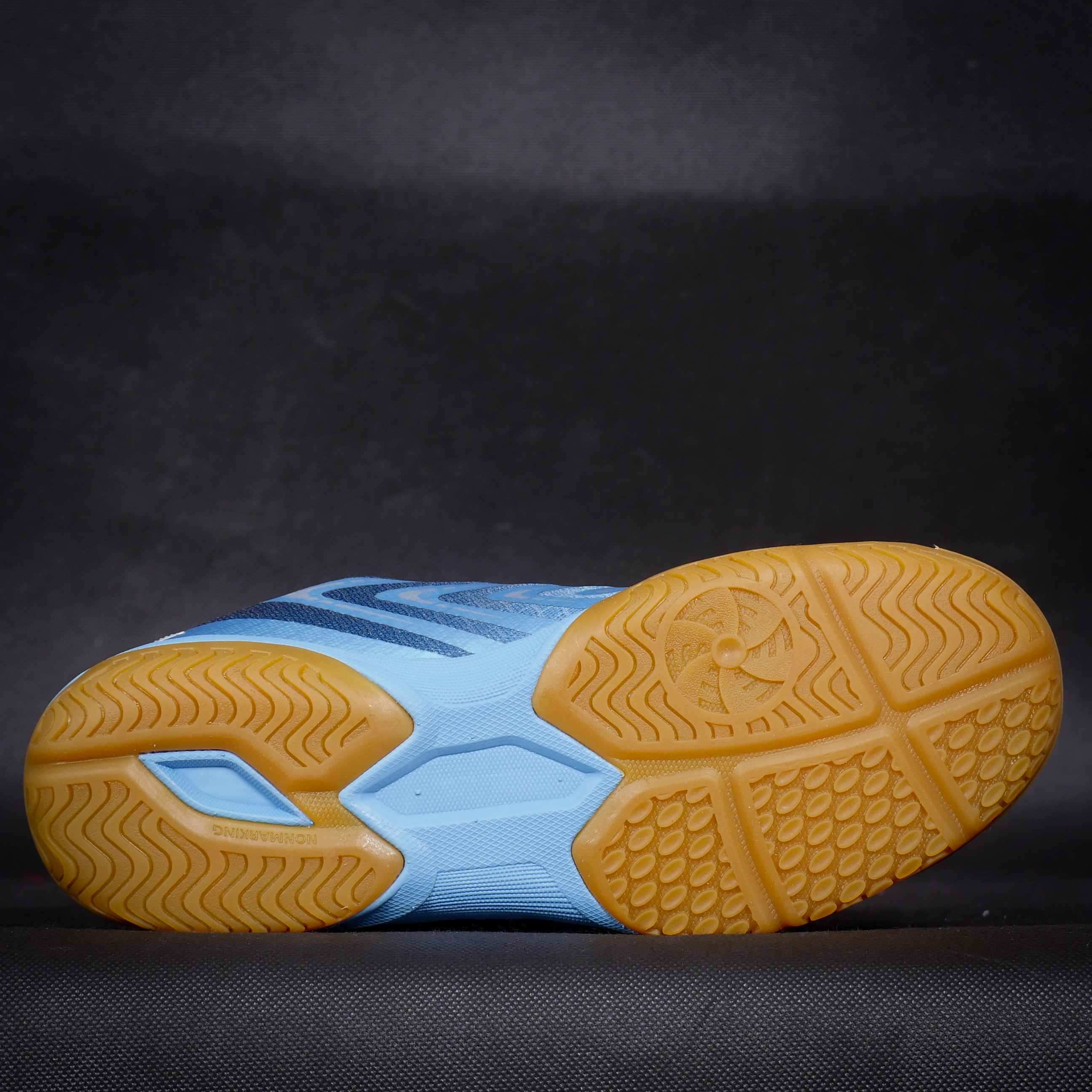 Giày Bóng Bàn Xanh Biển , Xanh Lá Nhạt -- Đế Nhựa Cao Su Siêu Bám , Chống Trơn Siêu Đỉnh